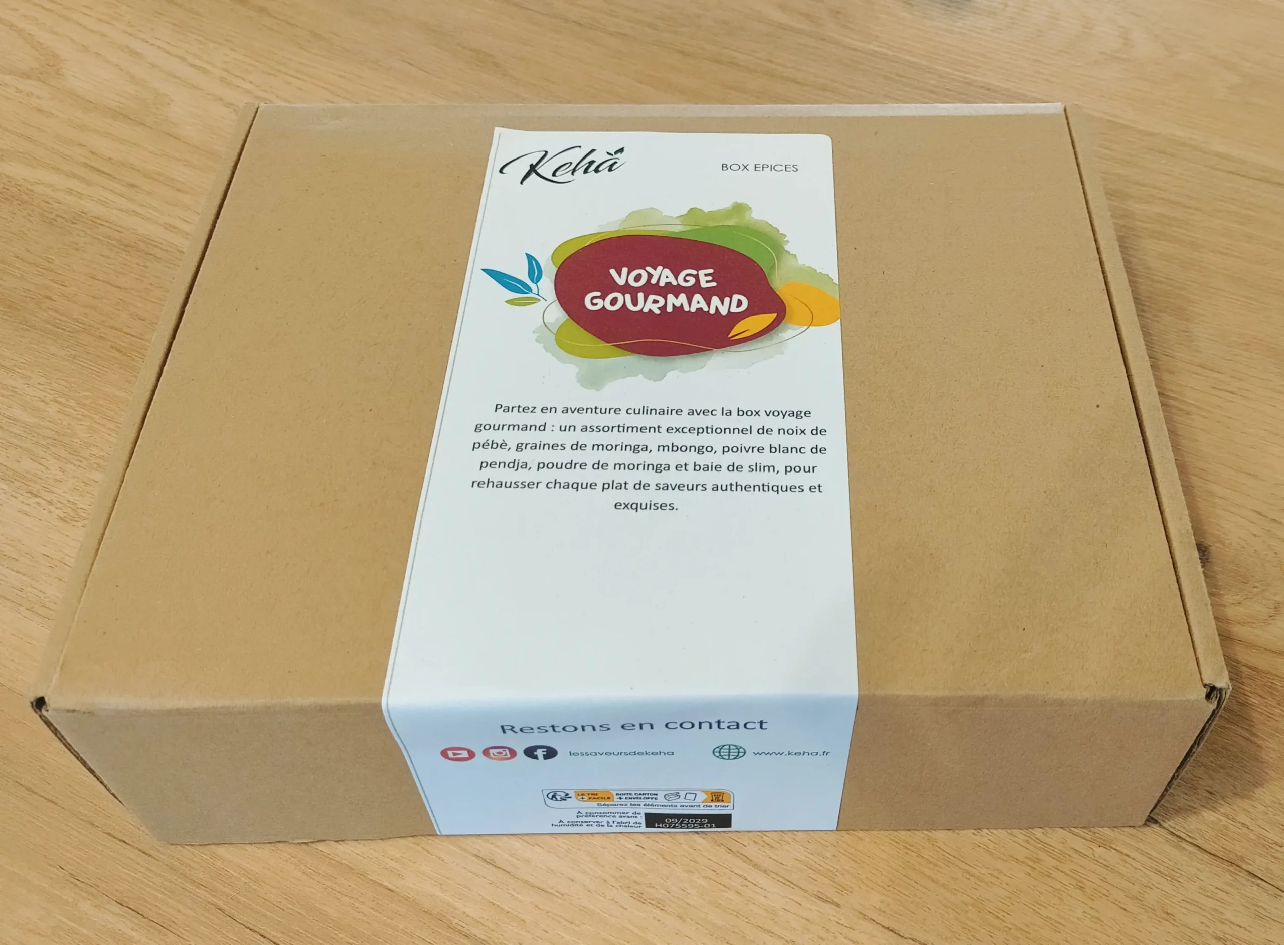 box epice voyage gourmand Box d'Epices "Voyage Gourmand" – Image 1